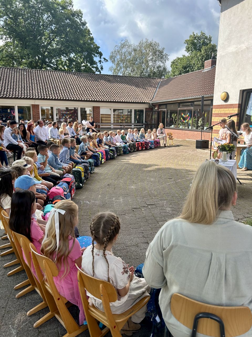 Feier zur Einschulung